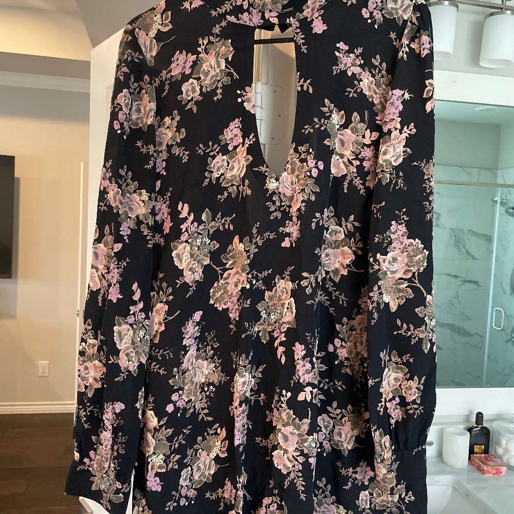 Flynn Skye long sleeved floral dress